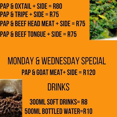African Cuisine Restaurant Bed & Breakfast Giyani Exterior photo